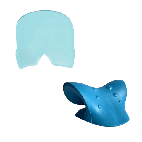 Traction Pillow and Migraine Relief Bundle
