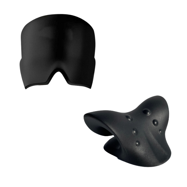 Traction Pillow and Migraine Relief Bundle